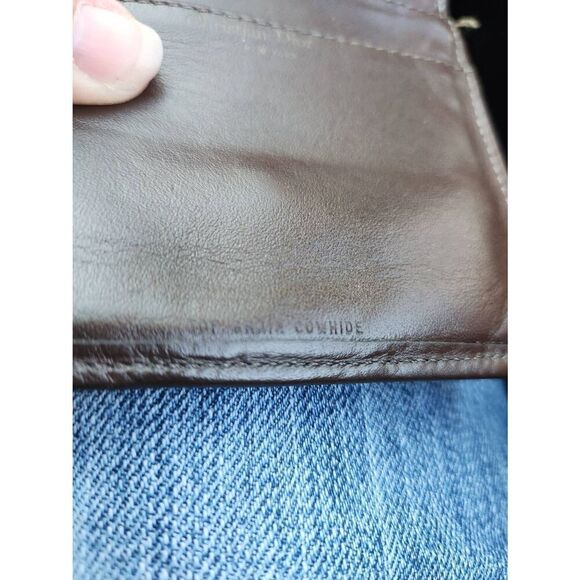 Christian Dior Brown Trotter Print Vintage Wallet and Coin Purse - Picture 7 of 14